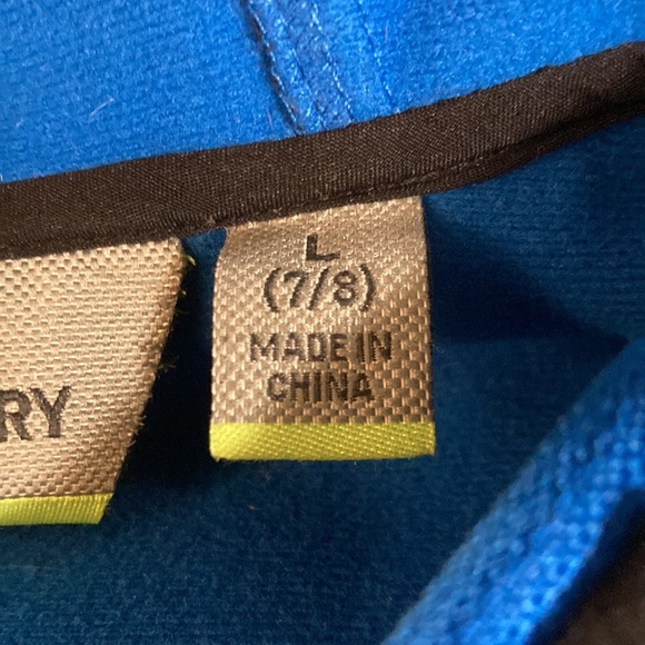 Free country, gray with black patterned, squares jacket - Picture 4 of 5